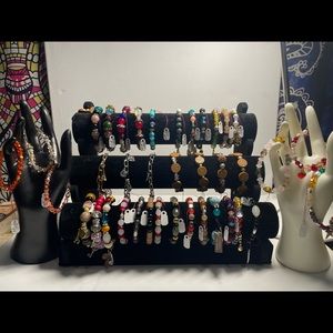 All handmade real stones and healing stones bracelets